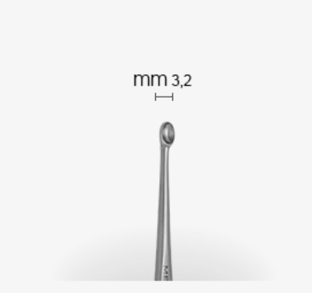 BONE CURETTE WILLIGER N.2 - 658/2