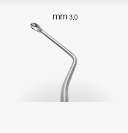 BONE CURETTE HEMINGWAY N.2 - 660/2.HL8