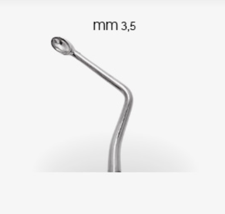 BONE CURETTE HEMINGWAY N.3 - 660/3.HL8