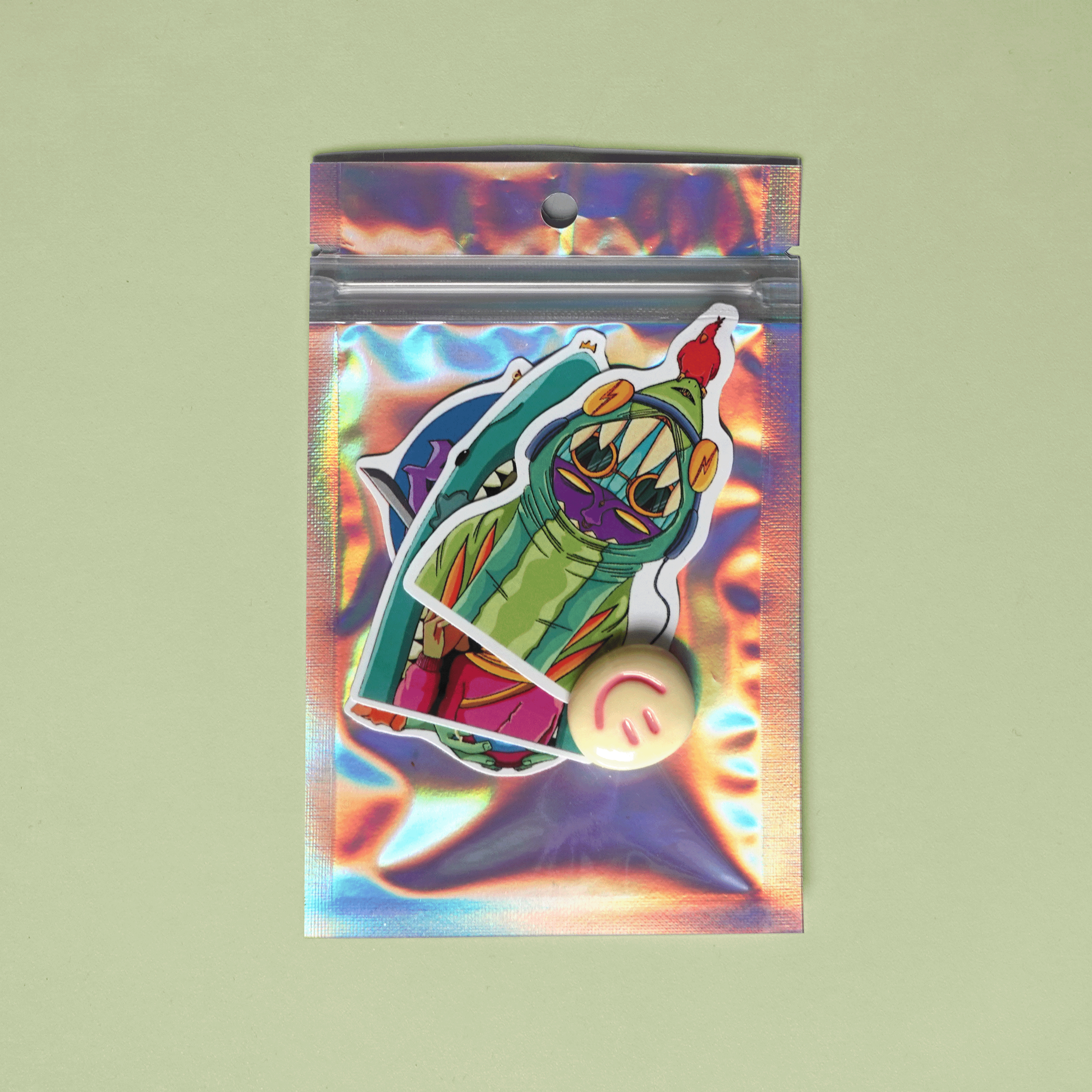 Mini Sticker Bundle (3 pcs) - Die Cut