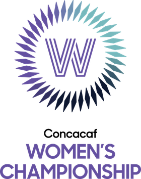 Logo of Women's Championship featuring a circular design with purple and blue radial spikes surrounding the letter W, and the text 'WOMEN'S CHAMPIONSHIP' below.