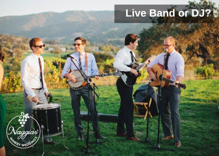 DJ vs Live Band for a Wedding: How to Choose for a Winery Celebration