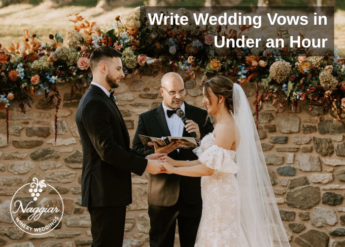 Writing Your Wedding Vows: A No-Stress Guide for Sierra Foothills Couples