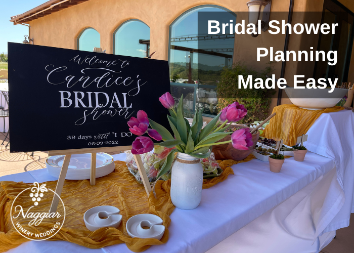 Planning a Bridal Shower in the Sierra Foothills