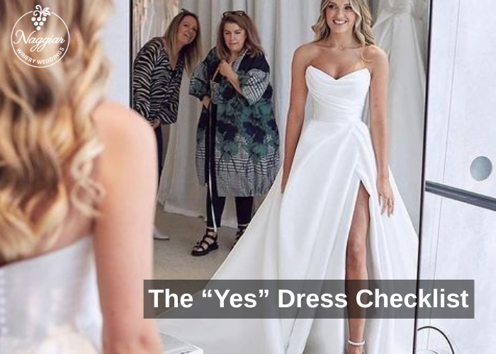 Picking Out a Wedding Dress: A Practical, Winery-Friendly Guide
