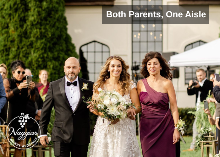 Having Both Parents Walk the Bride Down the Aisle: How It Works (and Why It’s Lovely)
