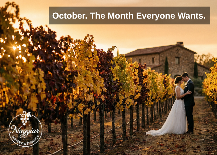 Why October Is the Top Month for Sierra Foothills Weddings