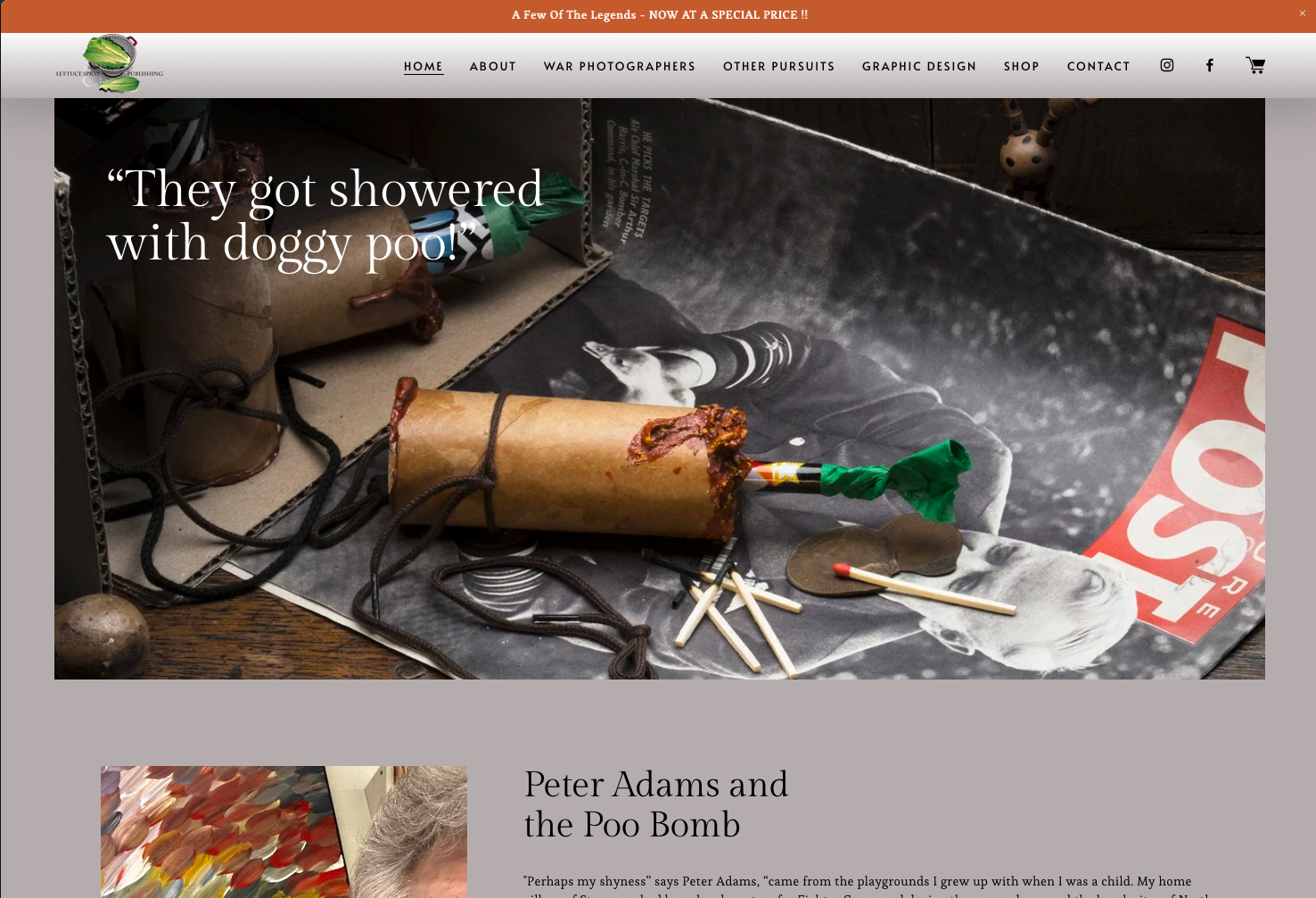 Peter Adams, photographer, author, art director, craftsman furniture maker and restorer - and the list goes on.  I’ve attempted to document some of his many skills in this website.