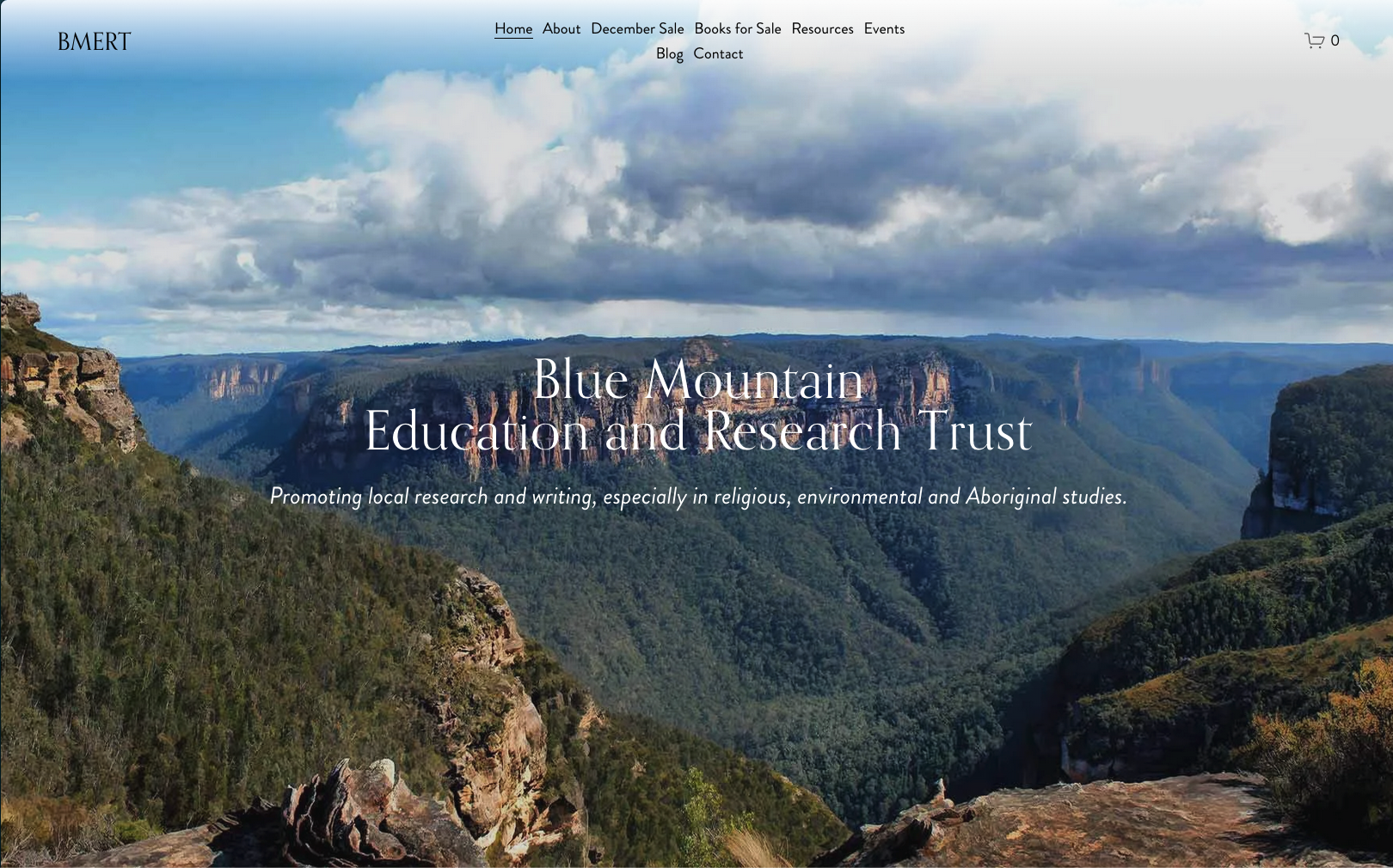 BMERT - Blue Mountain Education and Research Trust.