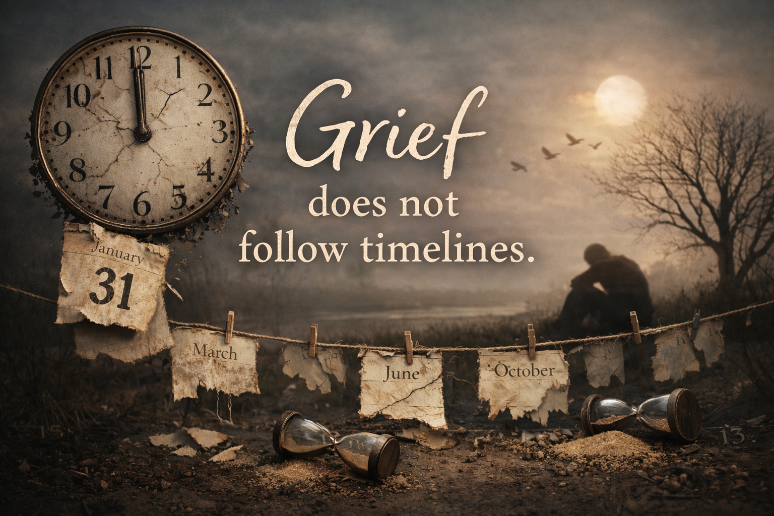 Grief Doesn’t Follow Timelines—and Neither Does God’s Nearness