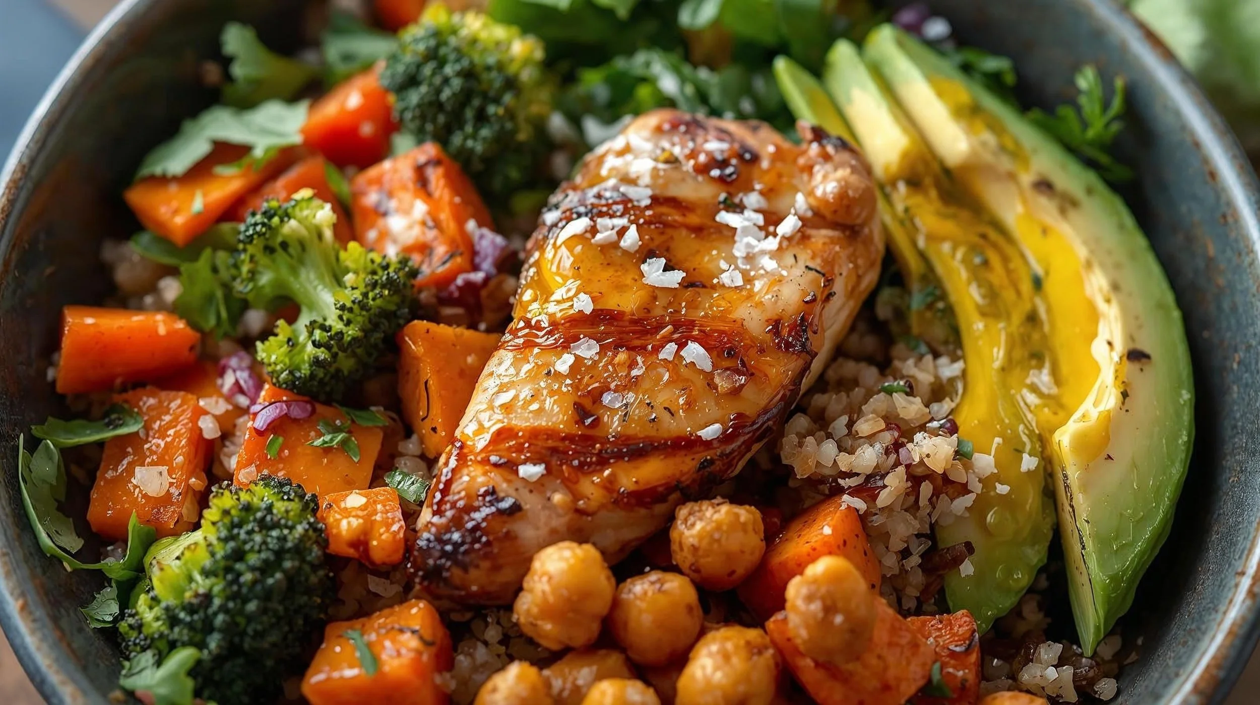 Simple Nourishing Grain Bowl