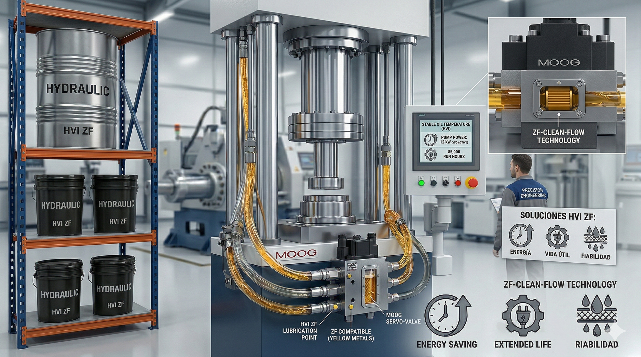 ACEITES HYDRAULIC HVI ZF