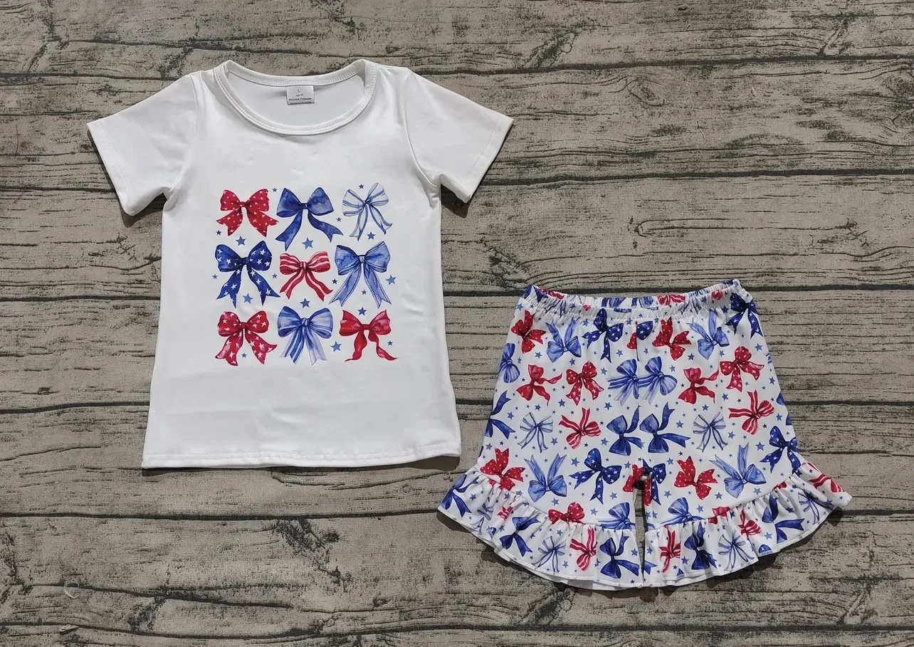 Bows and Stars Ruffle Set