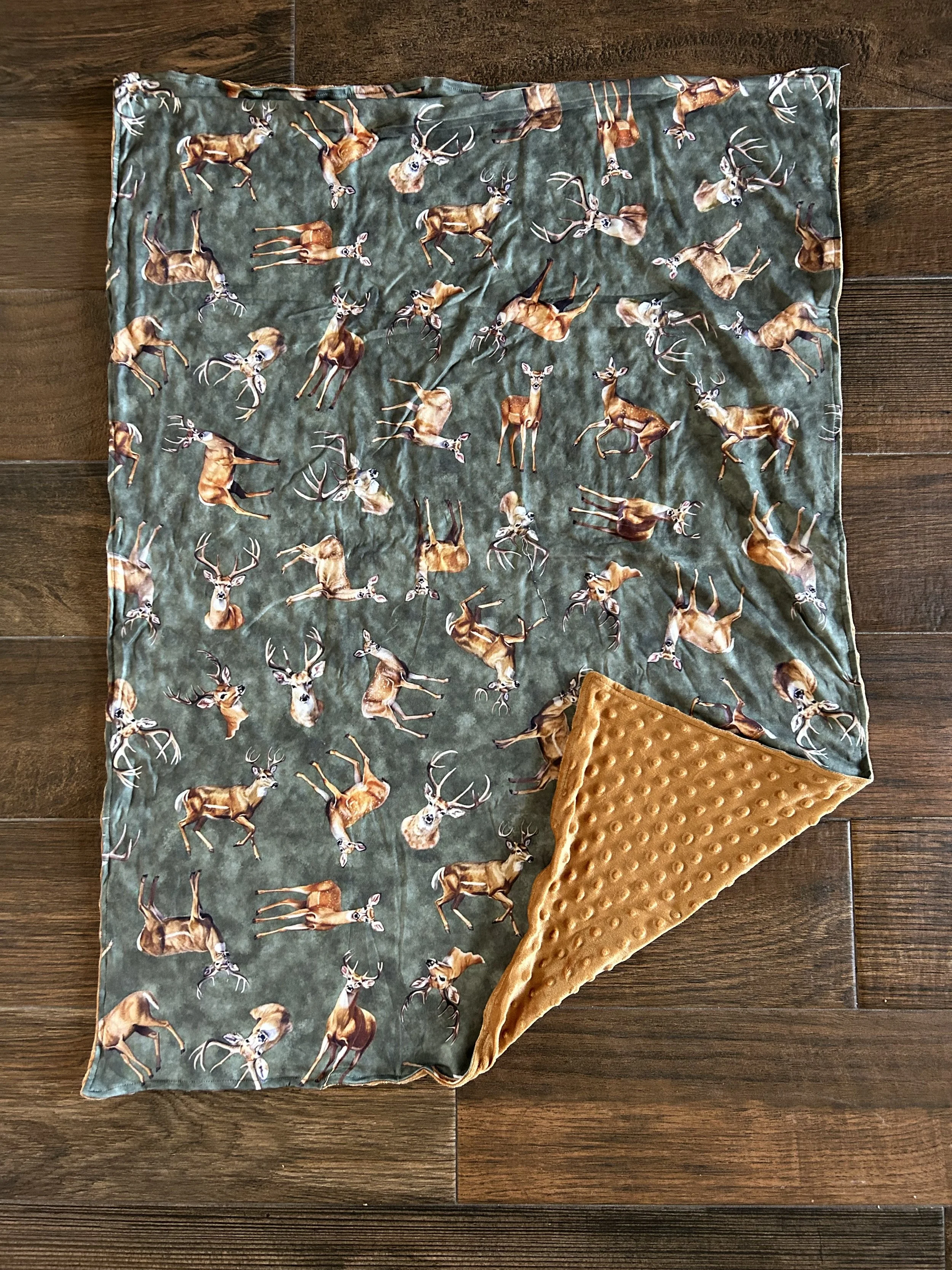 Baby Deer Print Blanket
