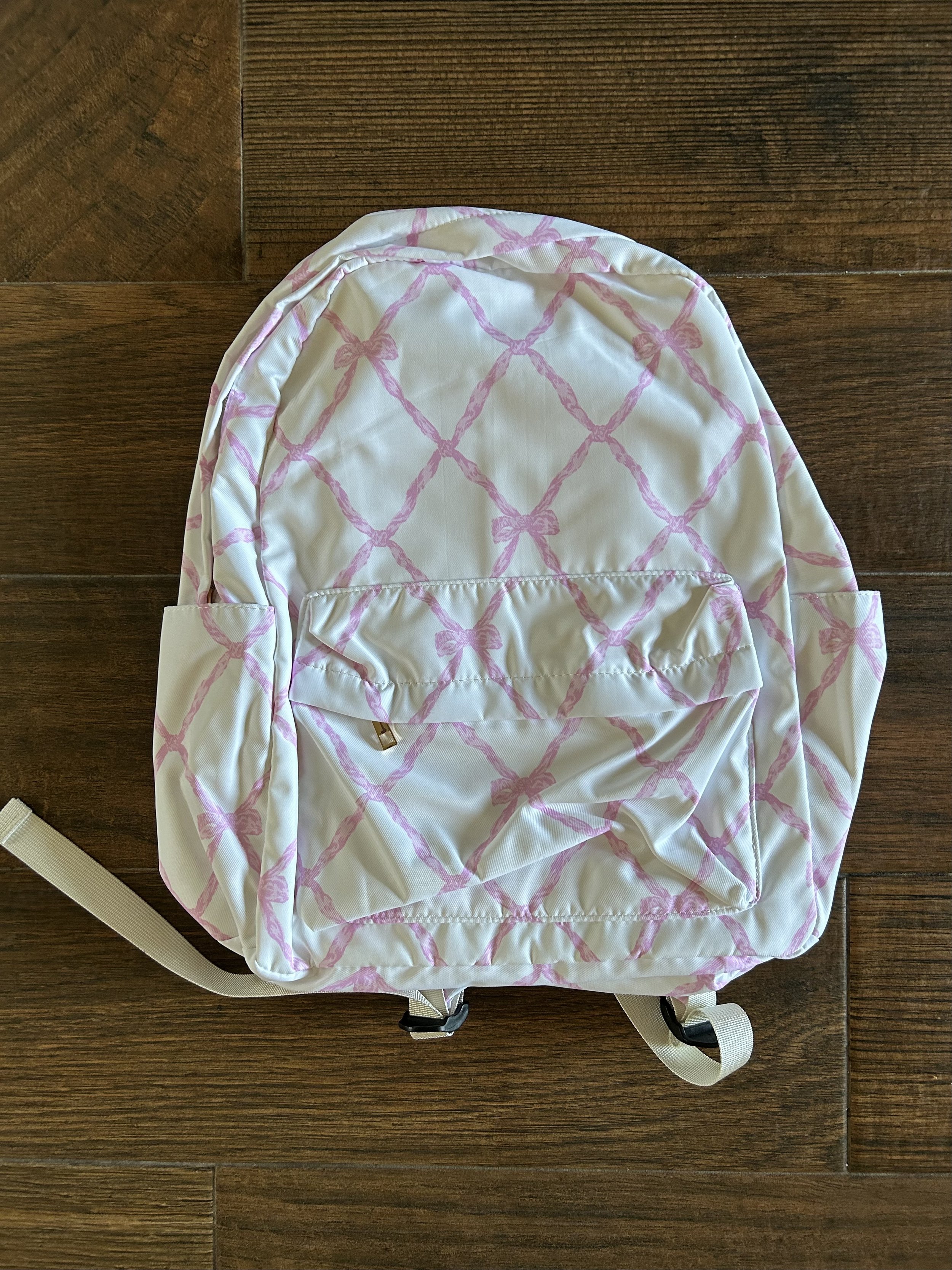 Bow Printed Backpack