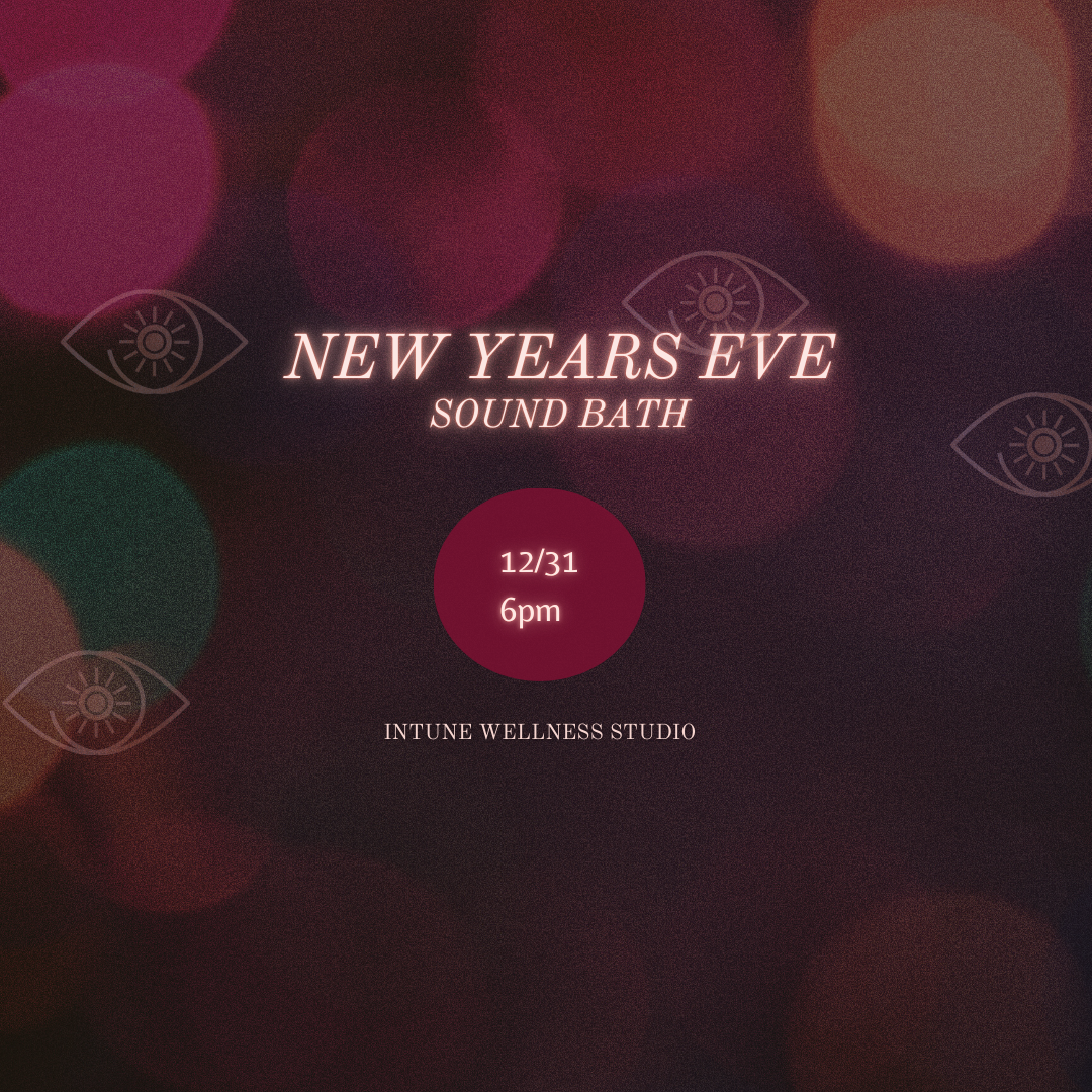 3rd Annual NYE Sound bath meditation w/ tarot