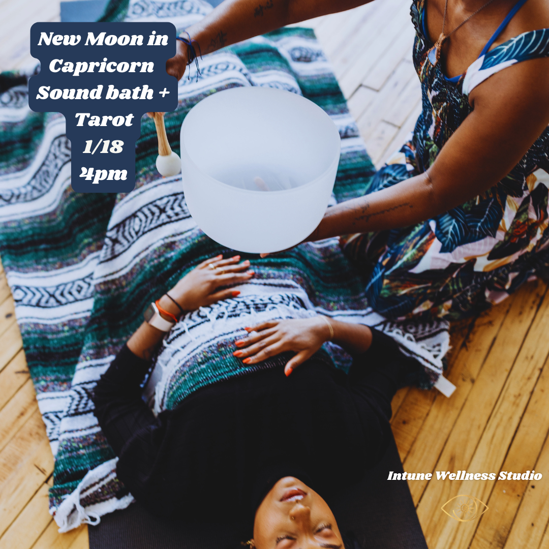 New Moon Sound bath & Tarot