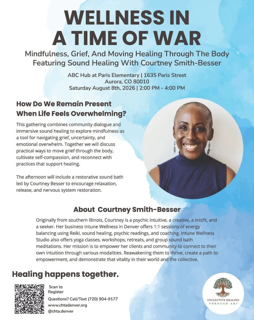 Wellness in a Time of War with CHTA