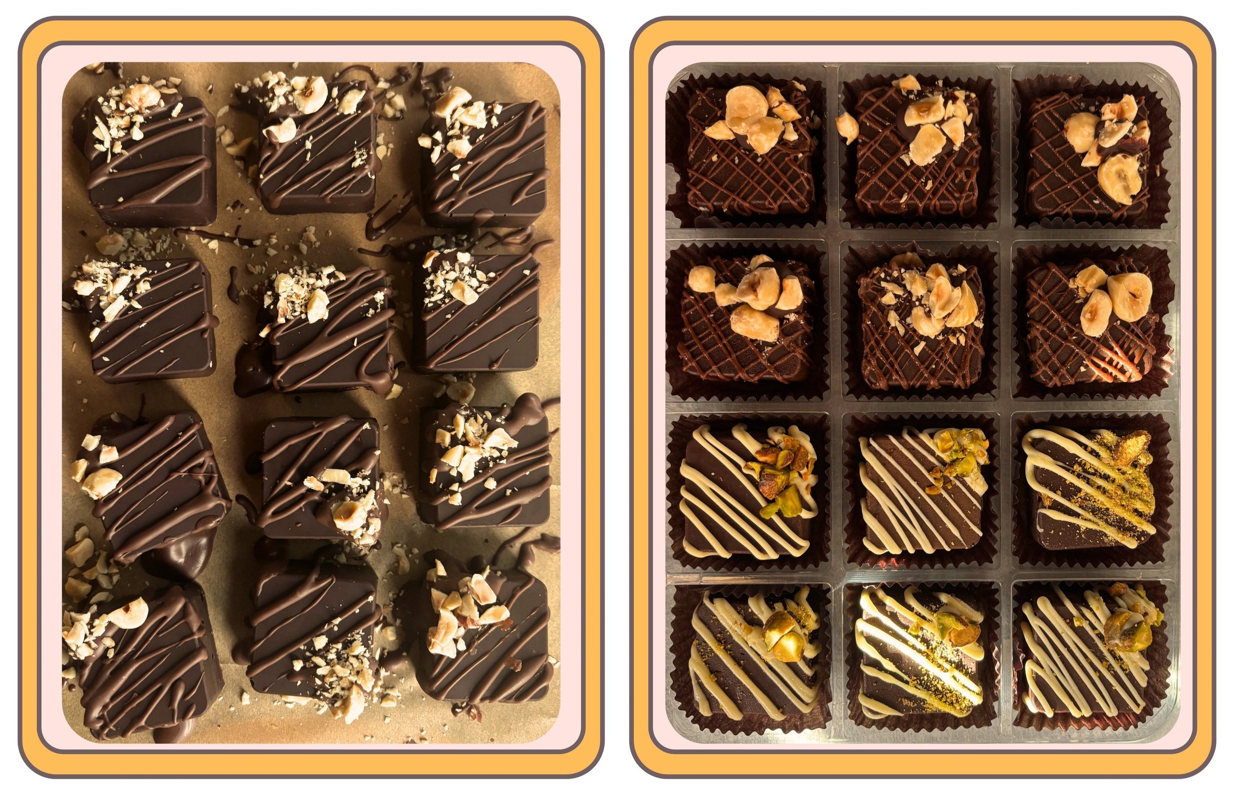 Small Assortment  ~ TWO Large boxes (24 Treats total)