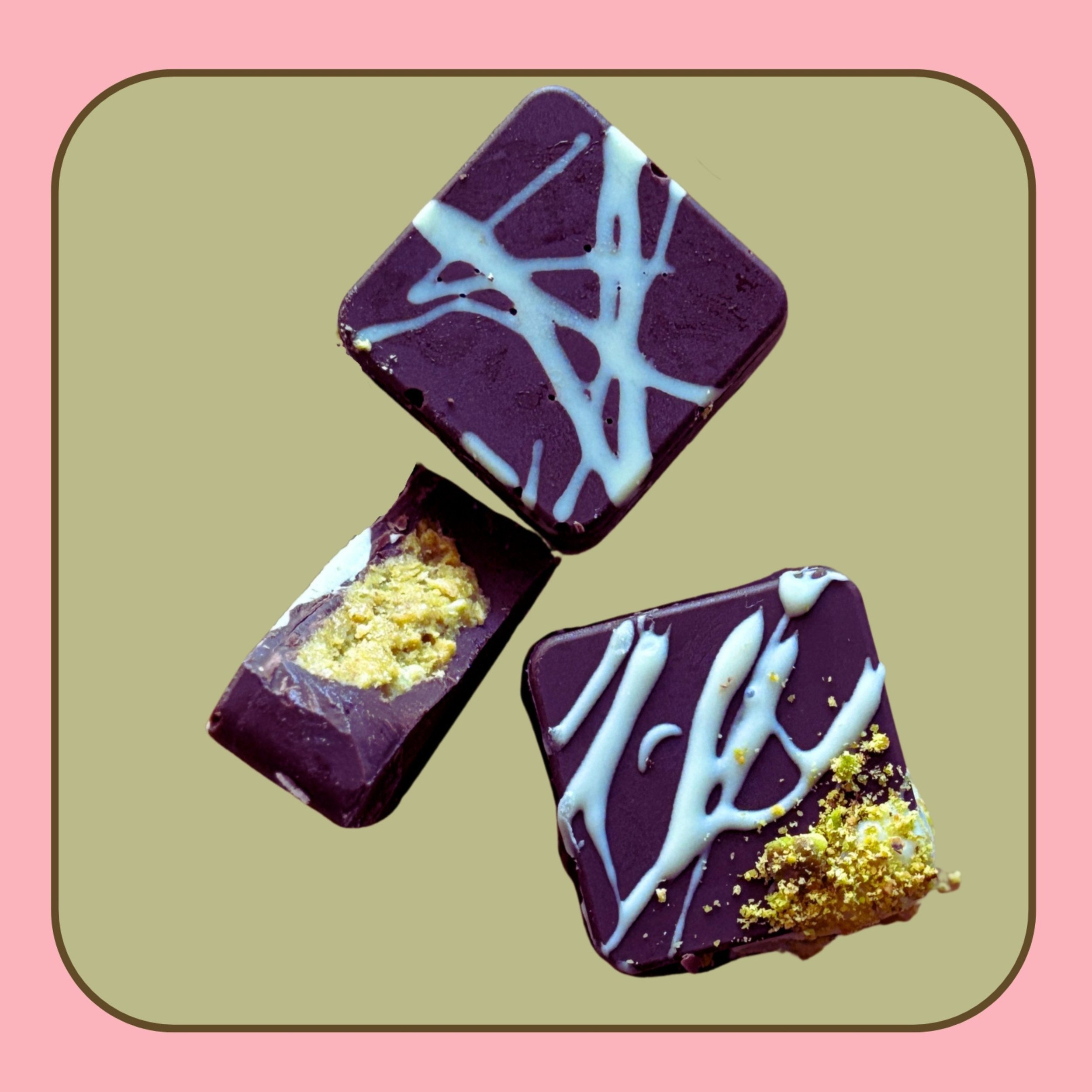 DUBAI-STYLE BITES  PISTACHIO