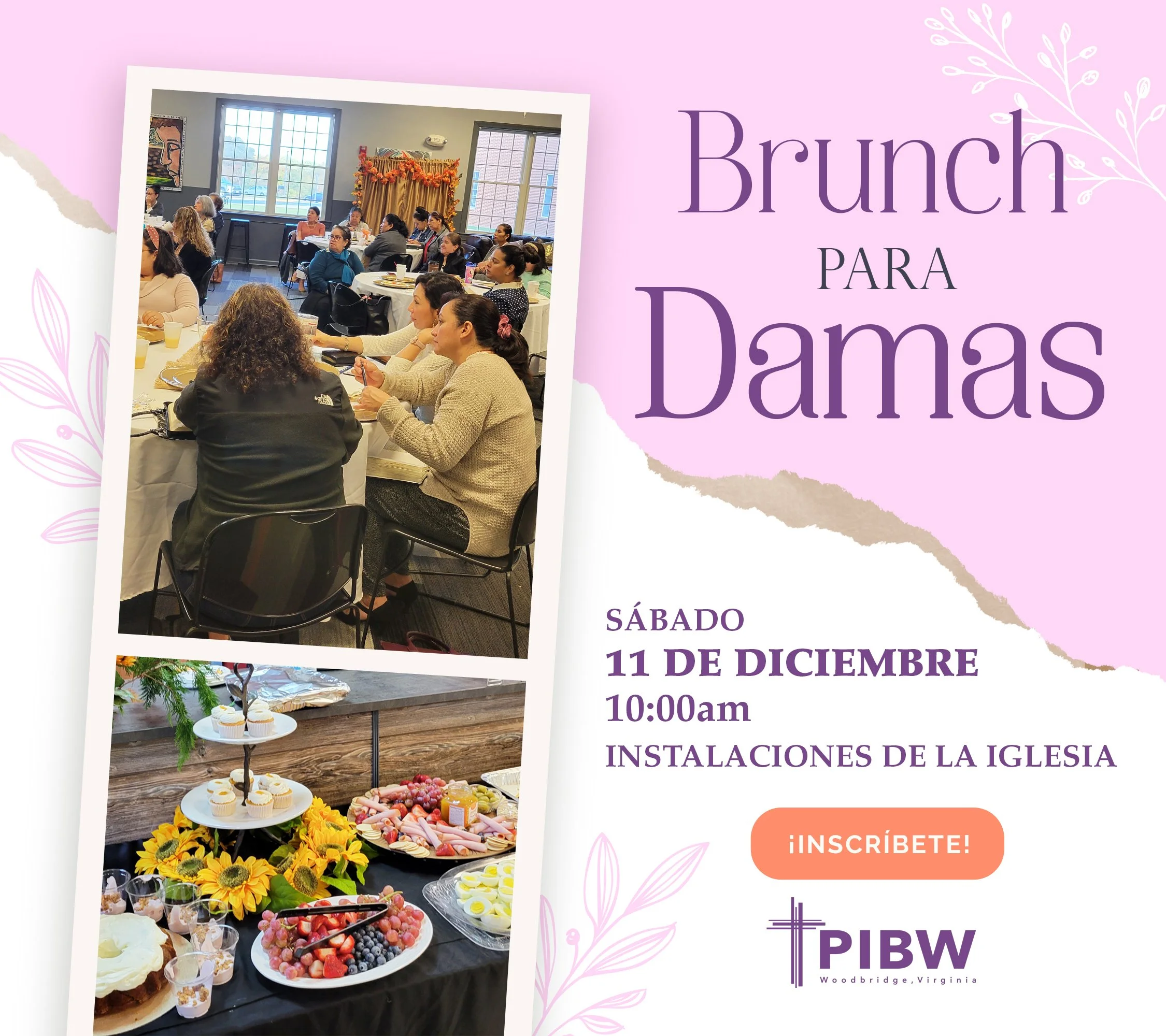 BRUNCH PARA DAMAS