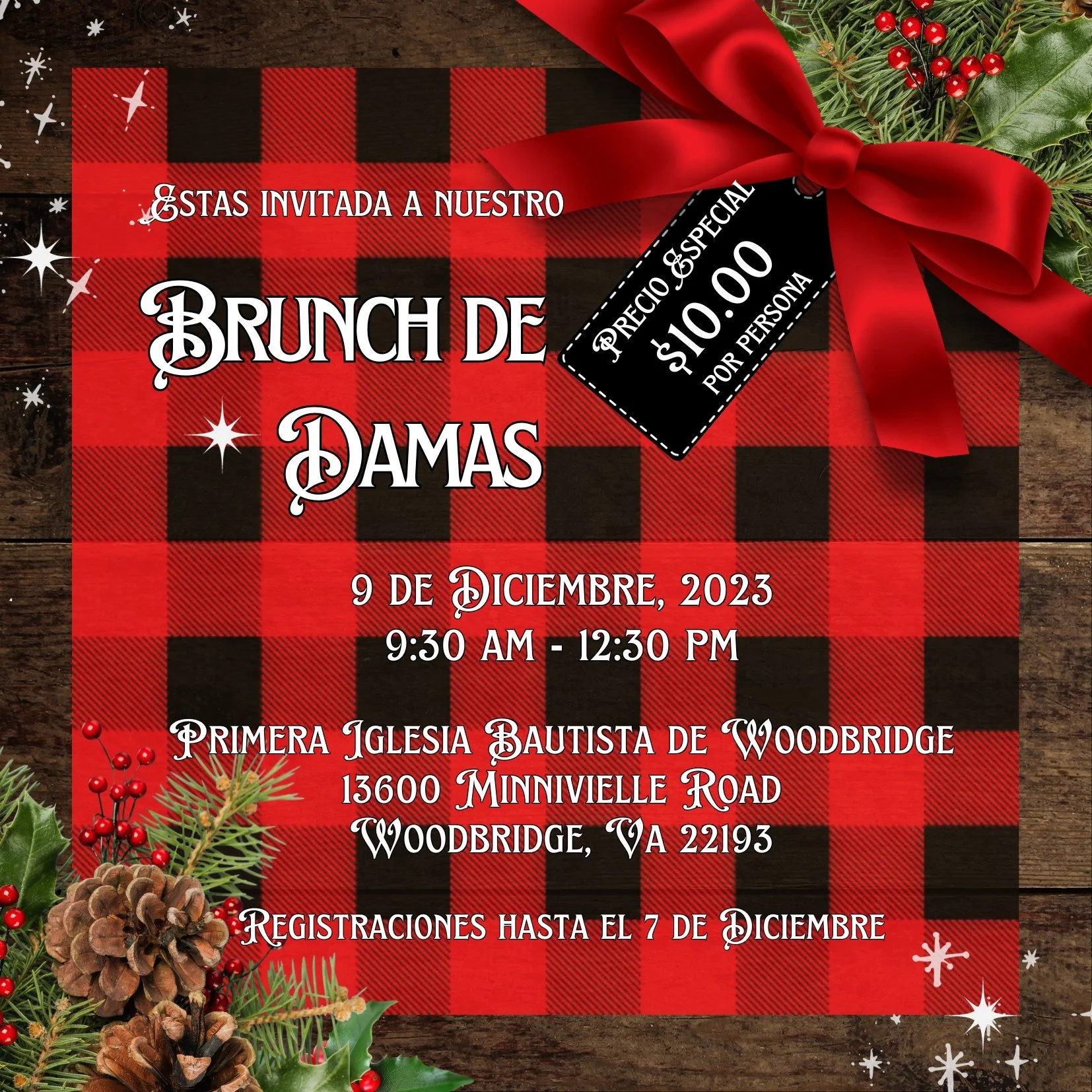 BRUNCH PARA DAMAS 