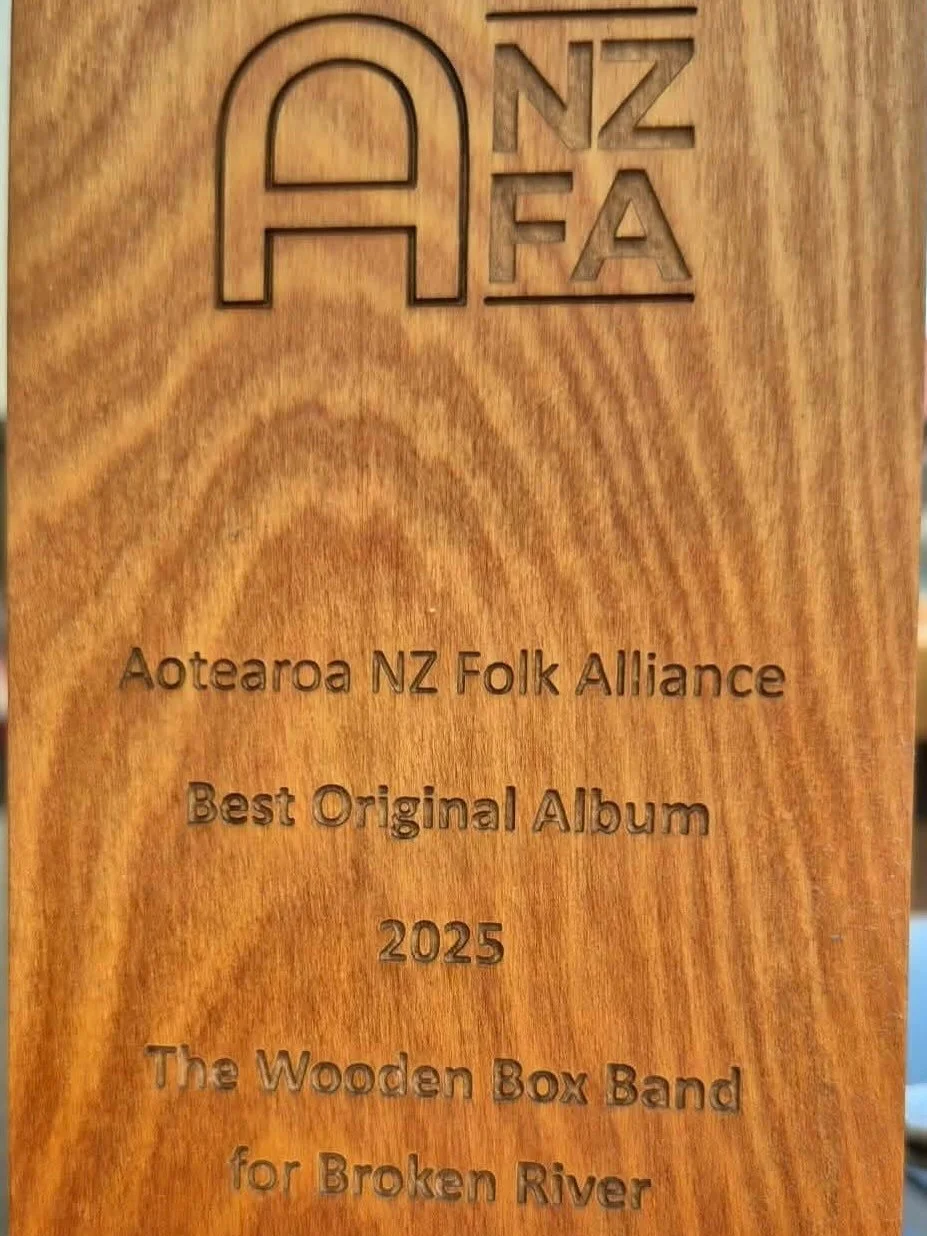 We did it! This album, Broken River,  was a LONG time coming. 8 years since our last release. Covid, loss and light. We got there. 

What a buzz to win this top folk award.