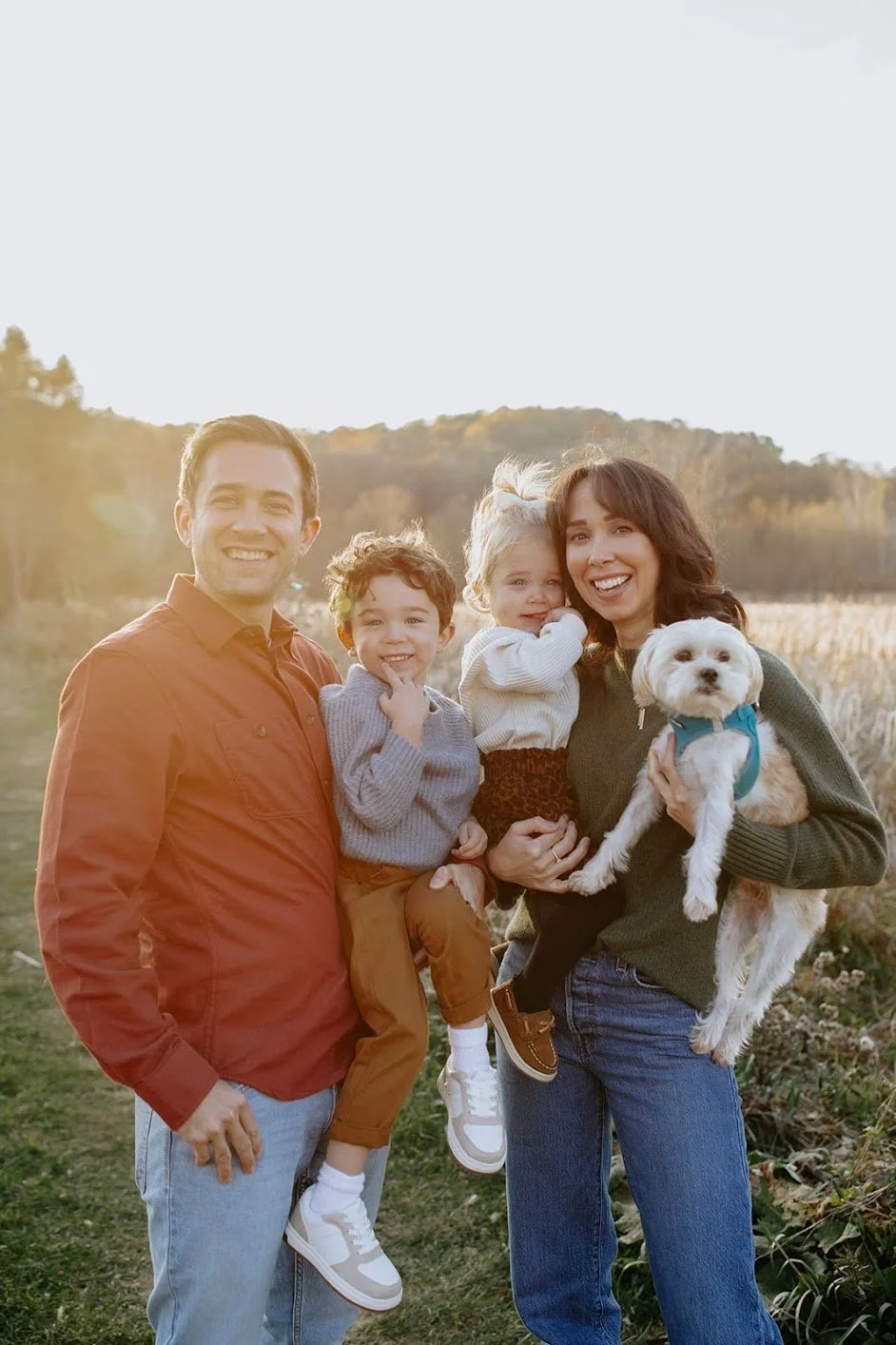 Rayanne with her family