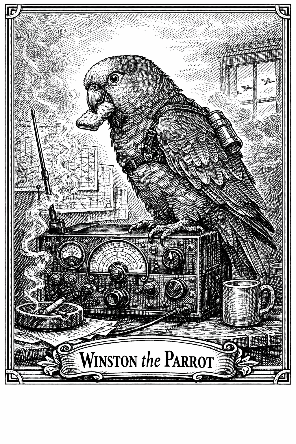 Winston the Parrot