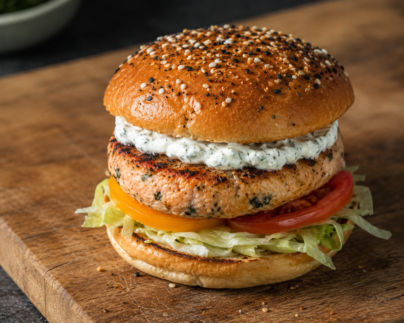 Supper Club: Salmon Burger Night