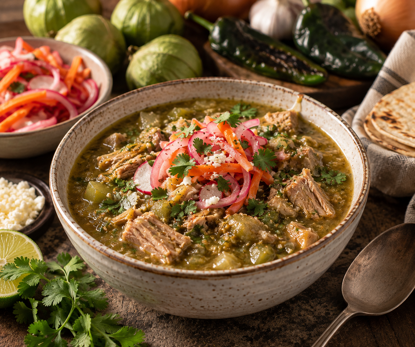 Class: Soup Series - Verde Pork Stew
