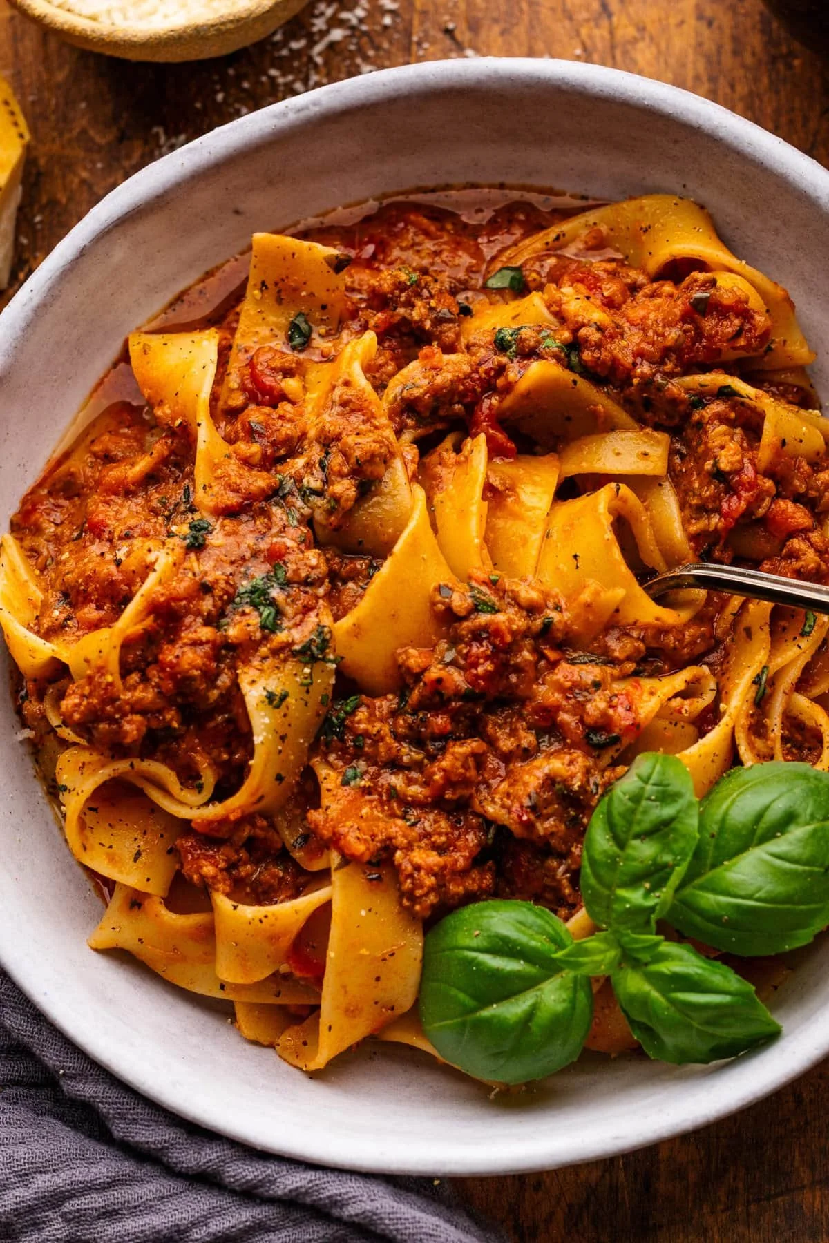 Pappardelle Bolognese