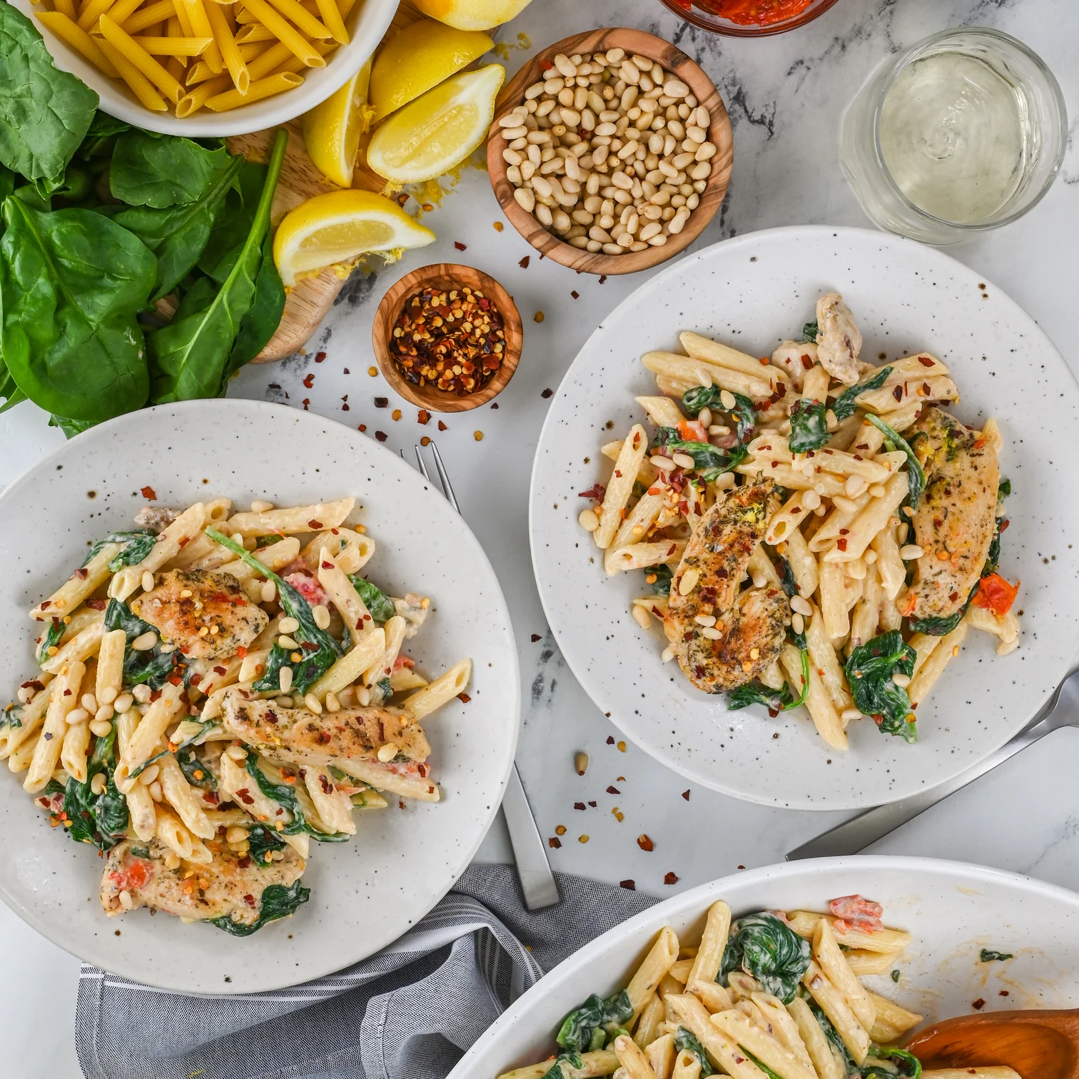 Chicken Florentine Pasta 2
