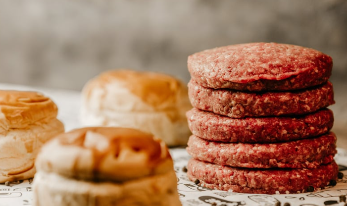 Ready-to-Grill Burger Patty & Bun Kit