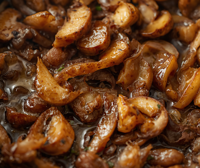 Chesed Farms Mushroom & Roasted Onion Topping