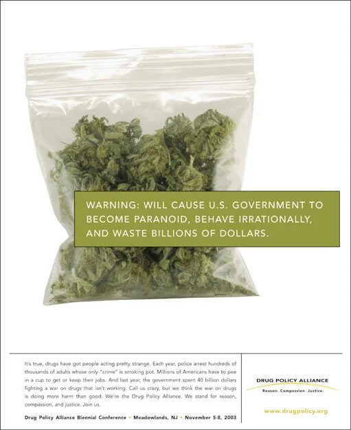Drug Policy Alliance Print Ads