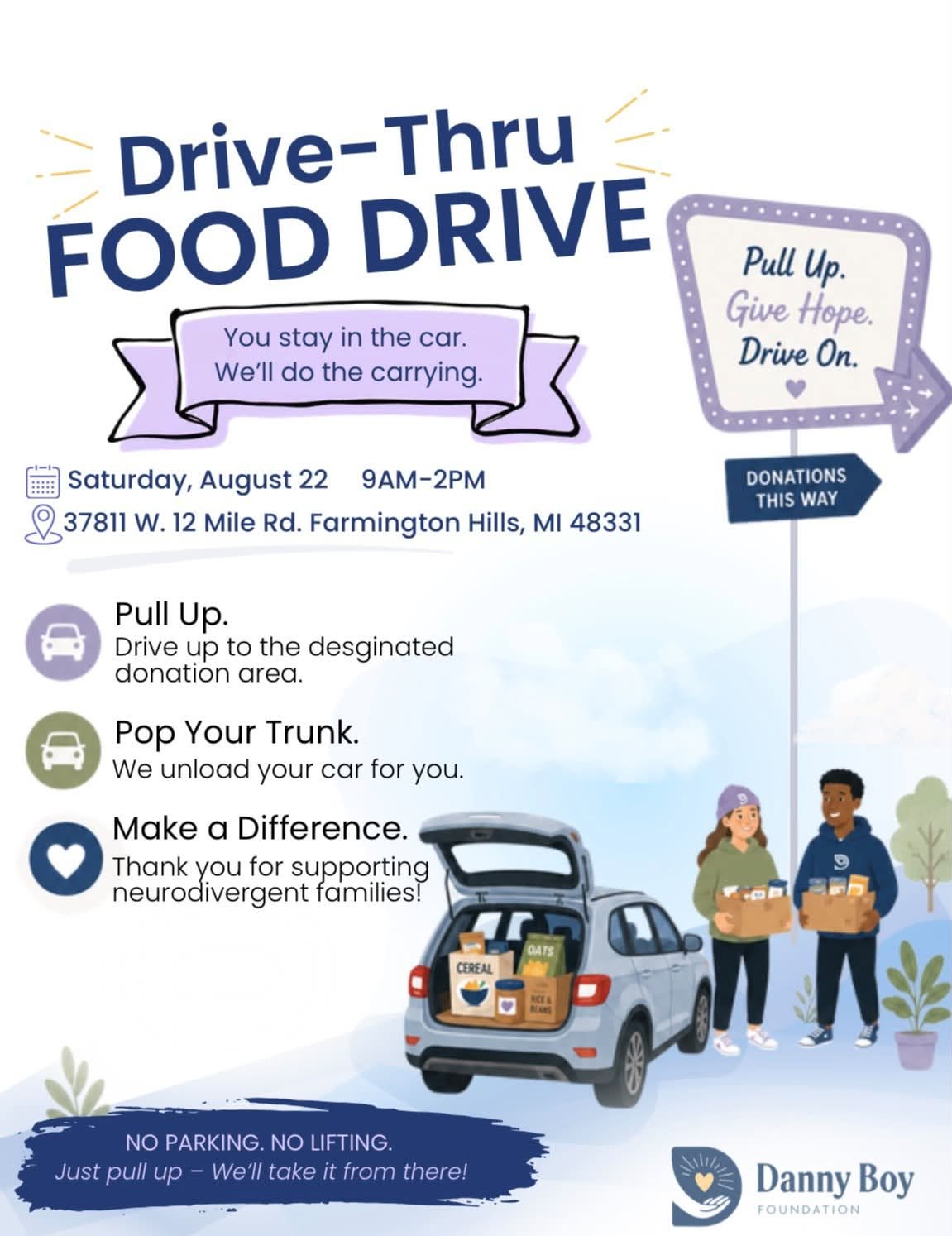 Drive-Thru Food Drive