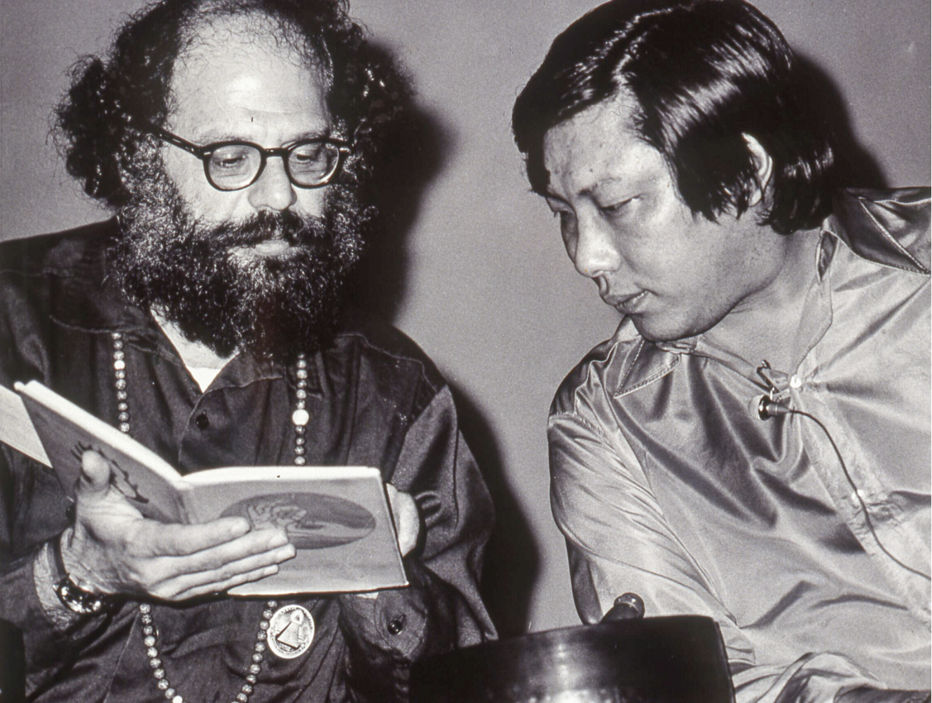 Allan Ginsburg and Chogyam Trungpa Rinpoche