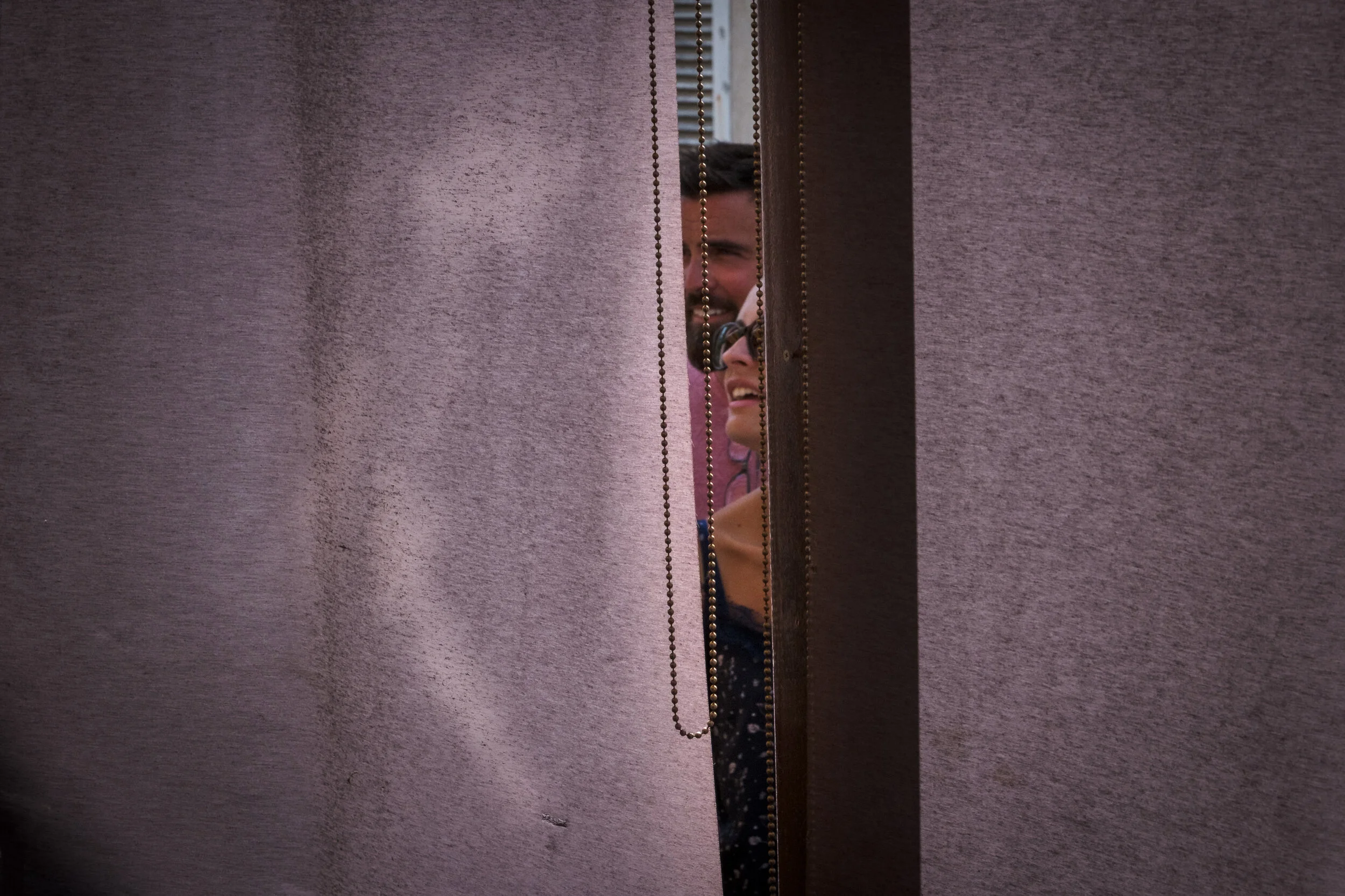 Between The Blinds. (Copy)