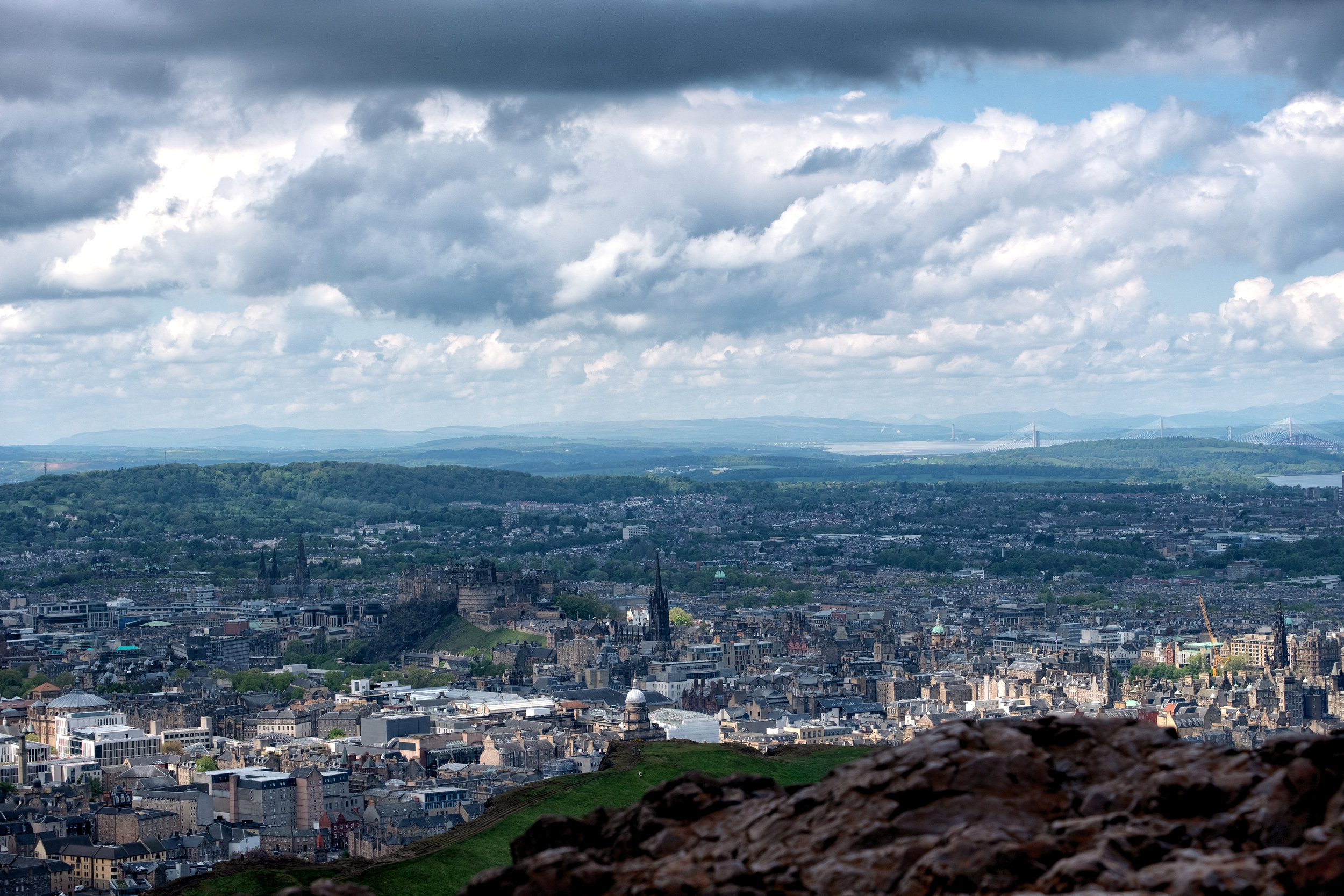Edinburgh from Arthur's Seat (Copy)