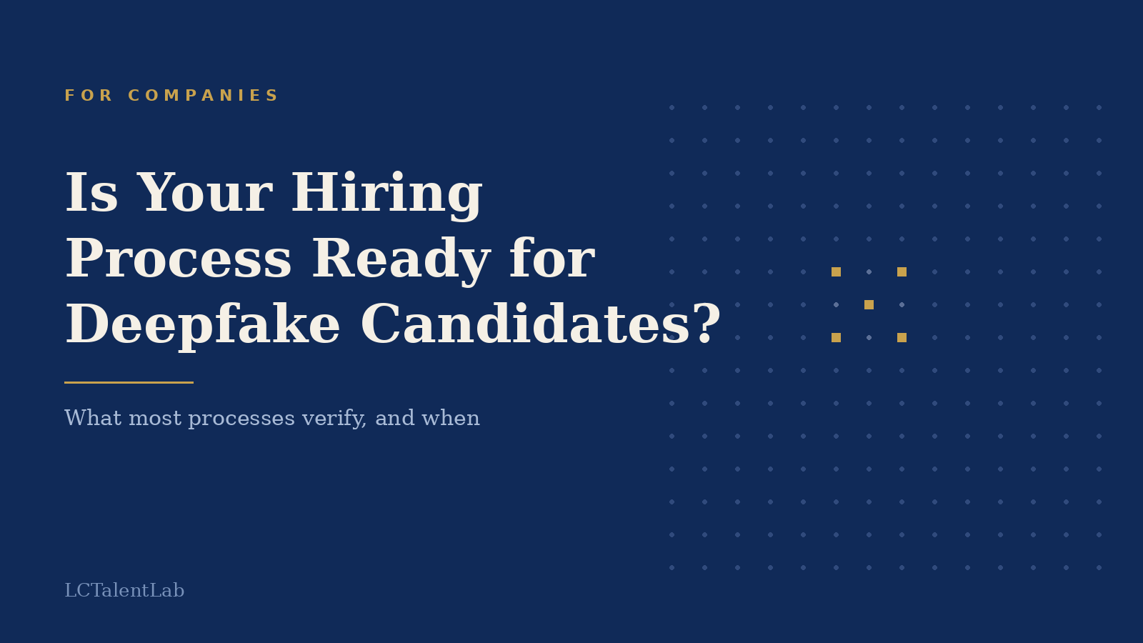 Is Your Hiring Process Ready for Deepfake Candidates?