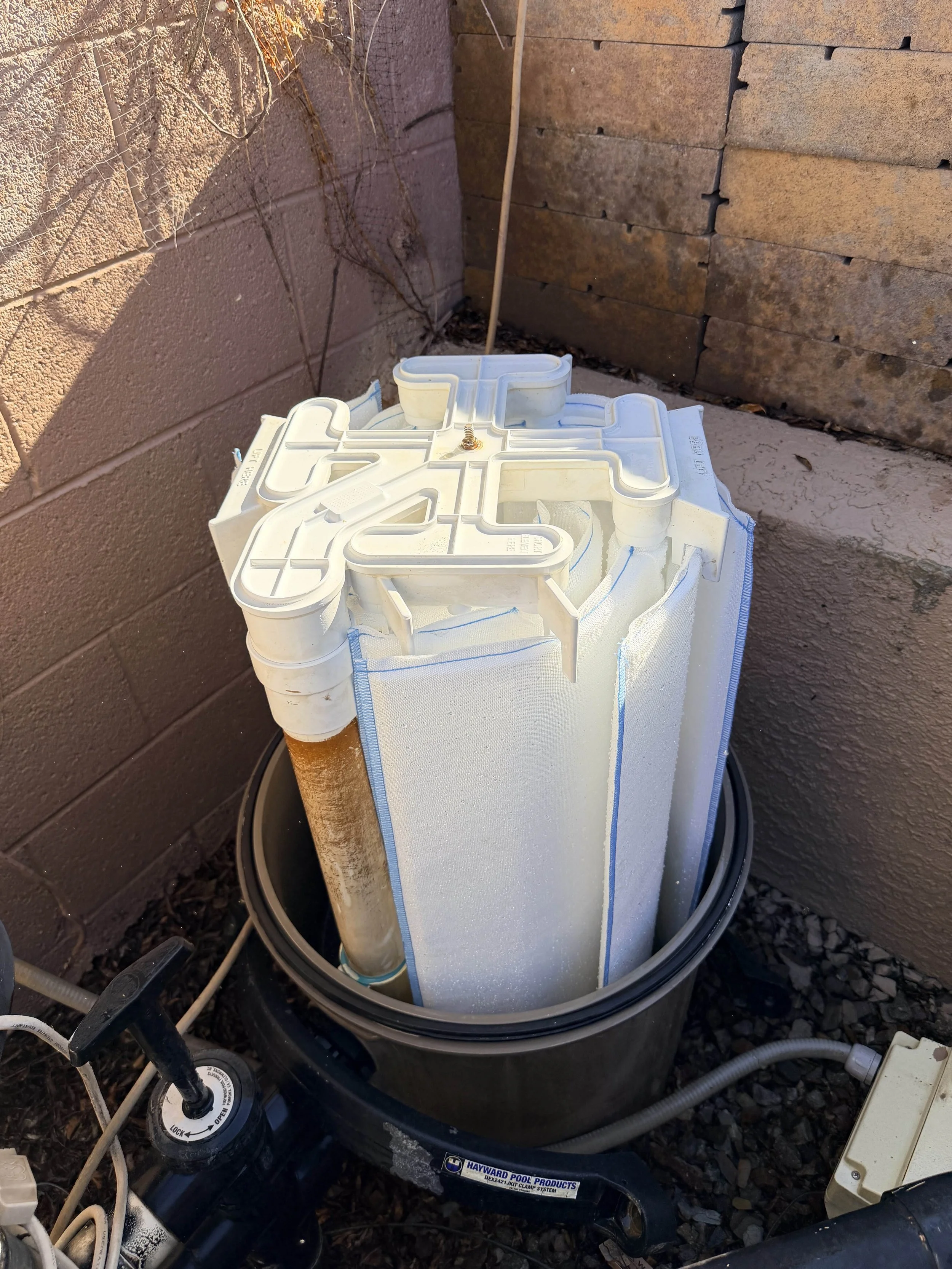 DE Grids/Cartridges replacement