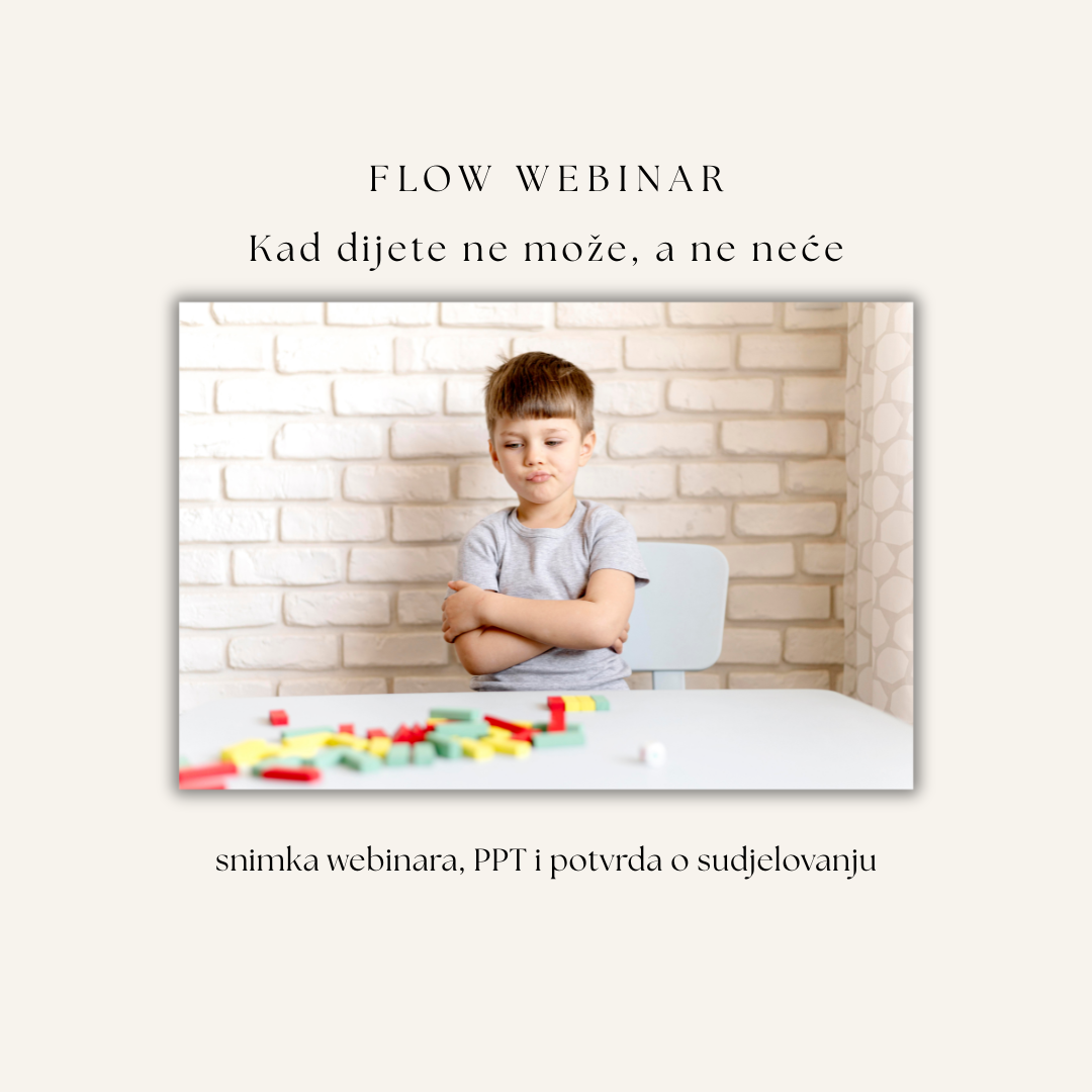 FLOW webinar: Kad dijete ne može, a ne neće