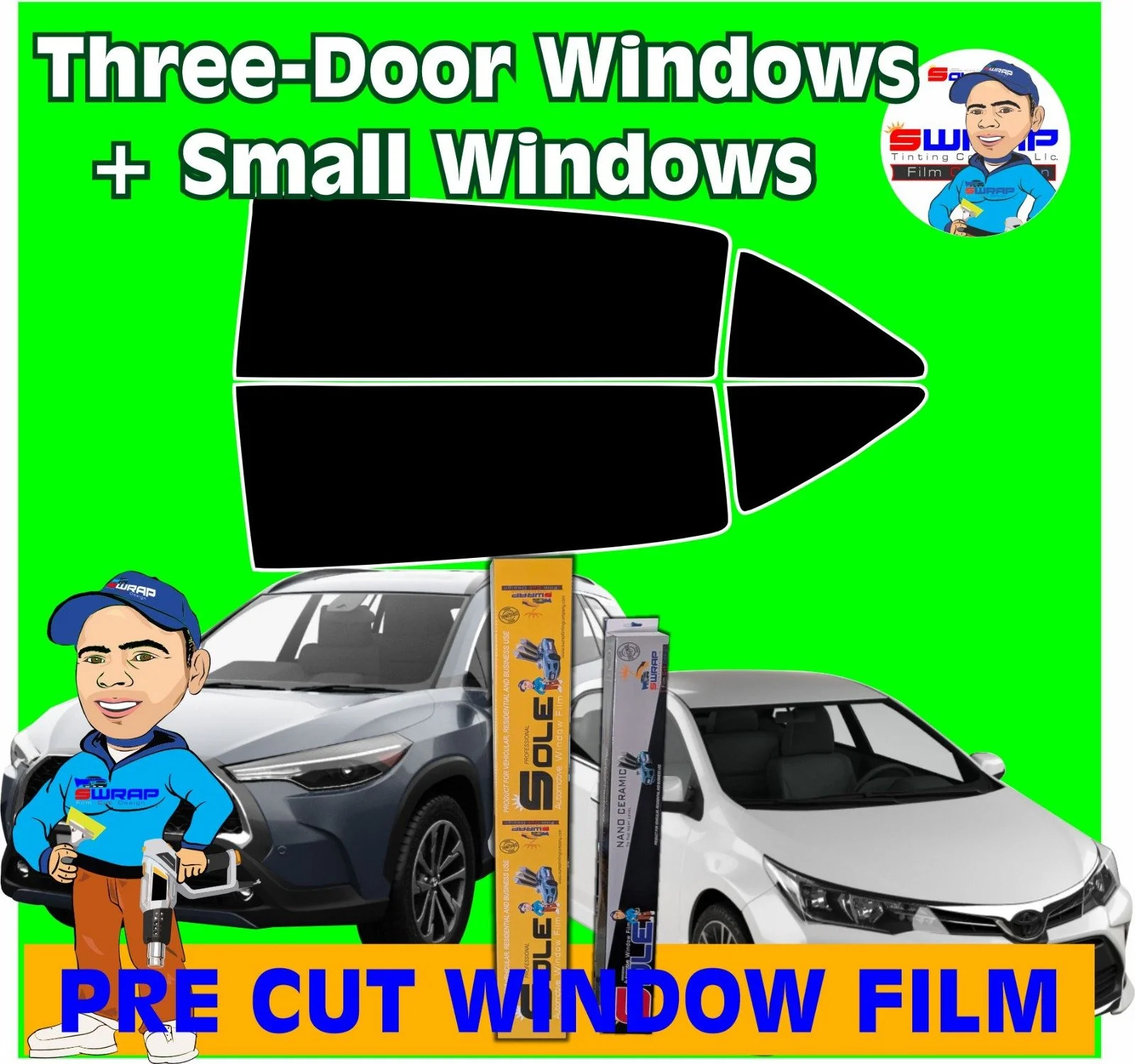 Rear Sides Only Window Tint