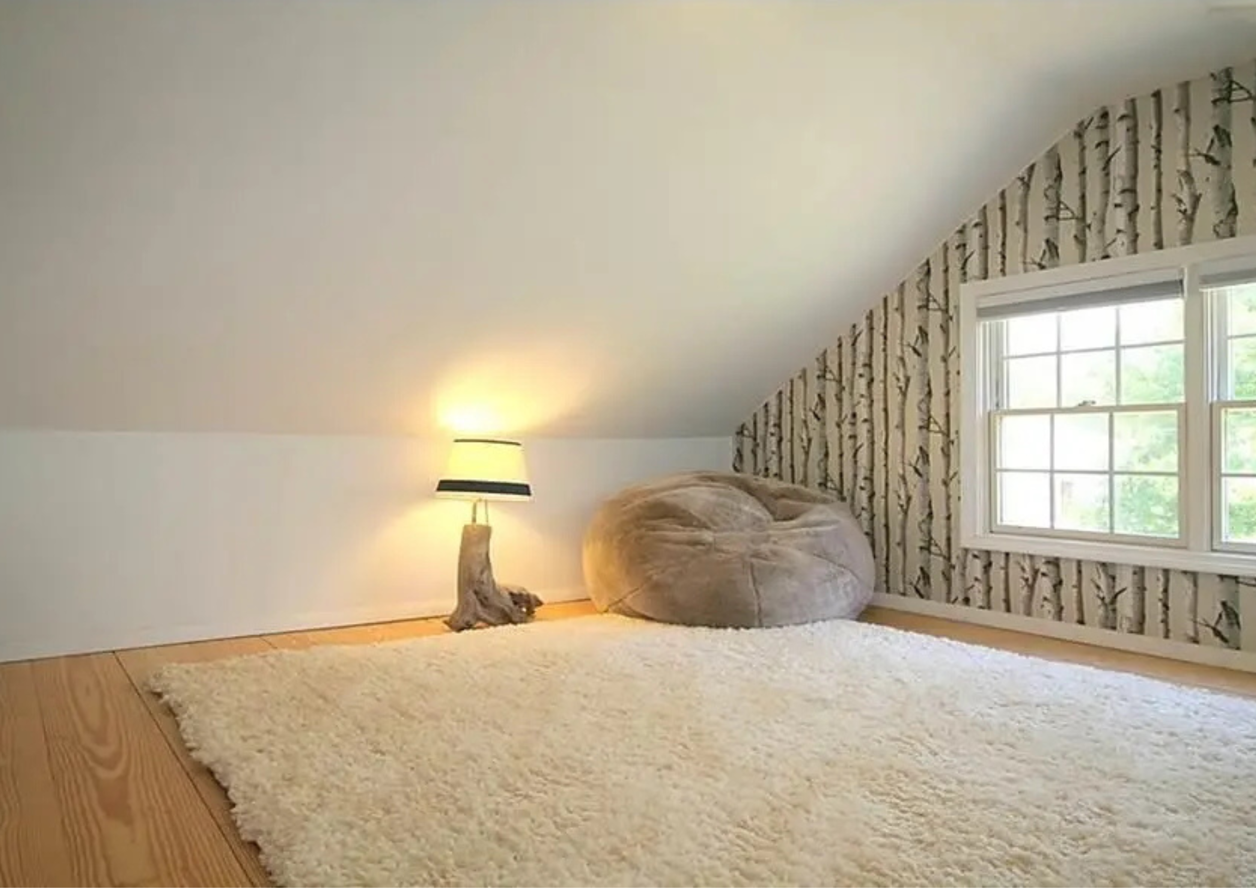 North Yarmouth – Attic Addition, Insulation, Drywall, Wallpaper