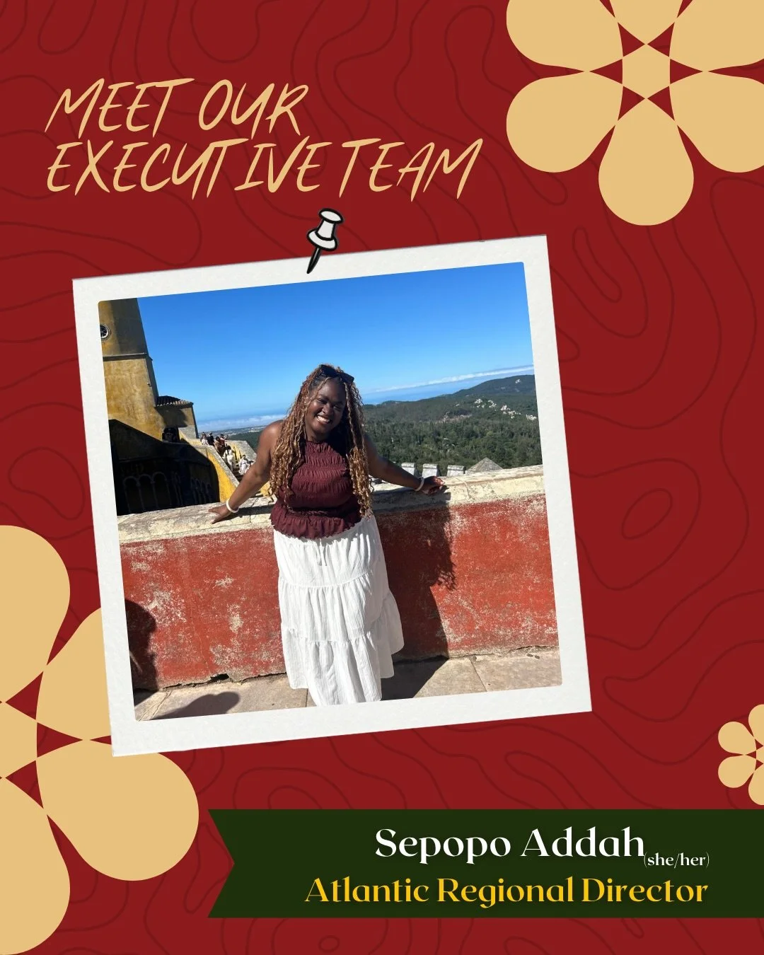 Meet our Atlantic Regional Director, Sepopo! 🤎 Get to know the person advocating for Atlantic medical students and creating spaces for Black medical students to connect, build relationships, and support one another.

D&eacute;couvrez notre Directric