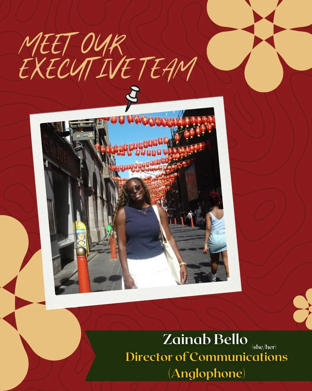 Meet our Director of Communications, Zainab! 🤎 Get to know the person behind BMSAC&rsquo;s social media, helping keep our chapters connected and making sure our story gets told.

D&eacute;couvrez notre Directrice des communications, Zainab! 🤎 Faite