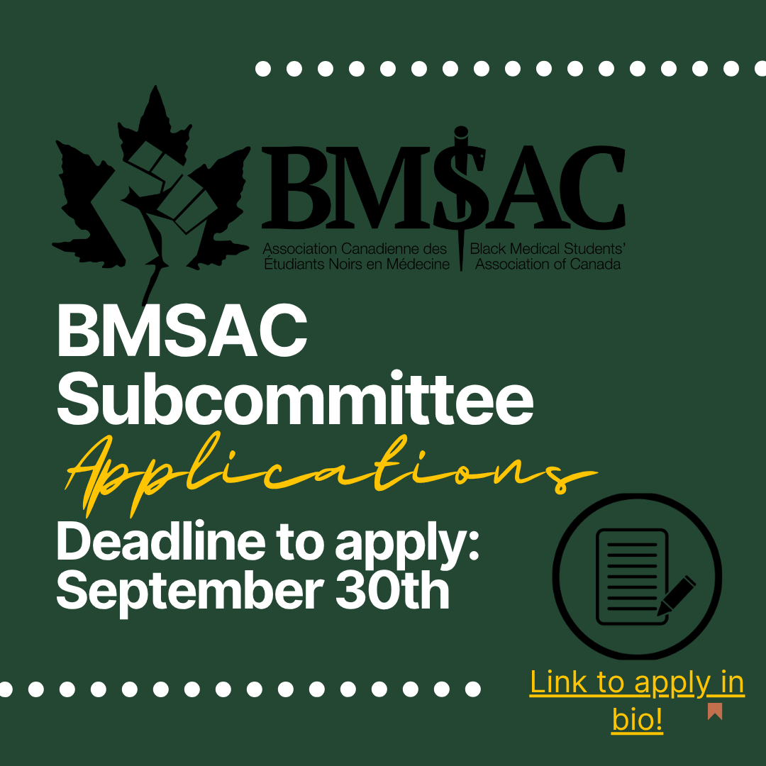 BMSAC Subcommittee Applications