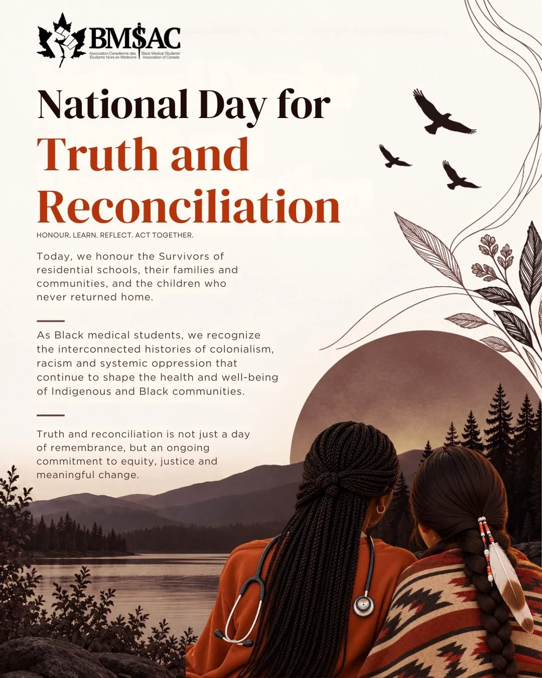 Today, we honour residential school Survivors, their families and communities, and remember the children who never returned home.
Truth and Reconciliation calls for continued learning, accountability and meaningful action.🧡

Aujourd&rsquo;hui, nous 