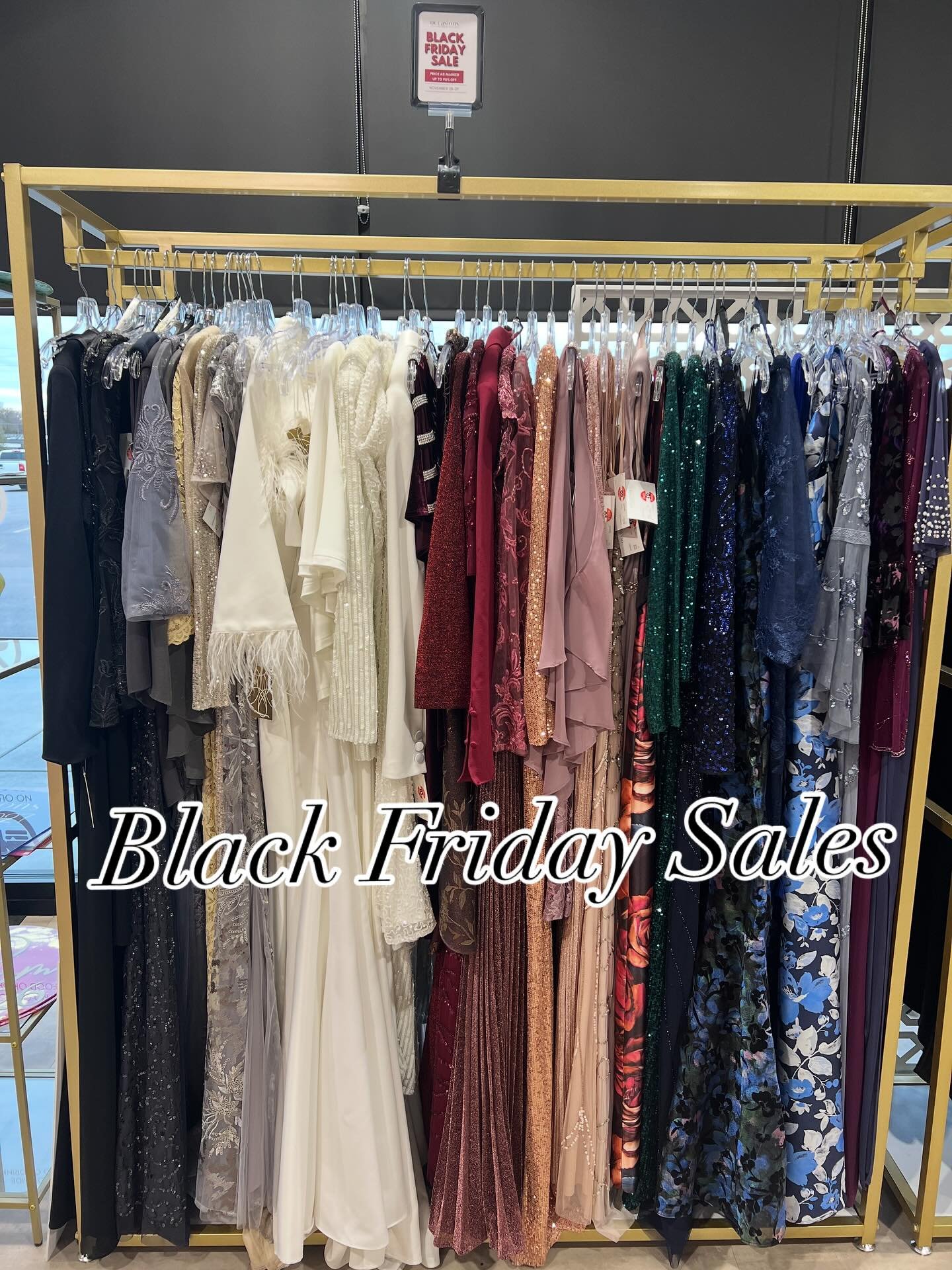 🎉 Black Friday Sale! 🎉 Today &amp; tomorrow. 
Enjoy 20% OFF the entire XO Boutique Collection as well green tag short dresses &mdash; your perfect looks for holiday parties, festive gatherings, and New Year&rsquo;s celebrations! ✨ 
Shop now and shi